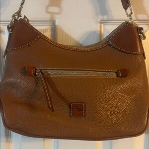 Dooney & Bourke Tan Leather Shoulder Bag